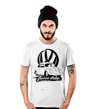 Camiseta Masculina Old Car Fusca Tático Militar TeamSix Brasil