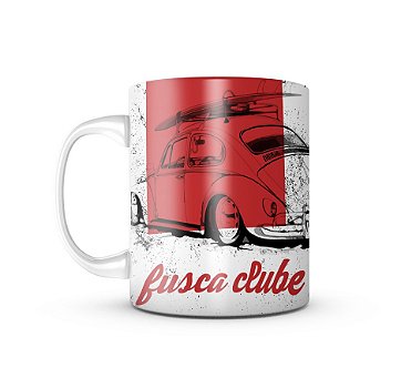 Caneca Fusca Clube T6 Old Cars 325ML