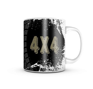Caneca Off Road Skull 4x4 - 325ML