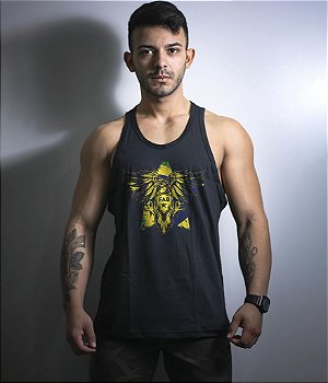 Camiseta Regata Força Aérea Brasileira FAB Masculina Team Six Brasil