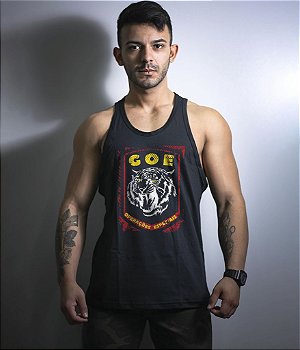Camiseta Regata GOE Grupo de Operações Especiais Masculina Team Six Brasil