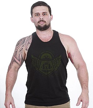 Camiseta Regata Off Road 4x4 Rally Masculina Team Six Brasil