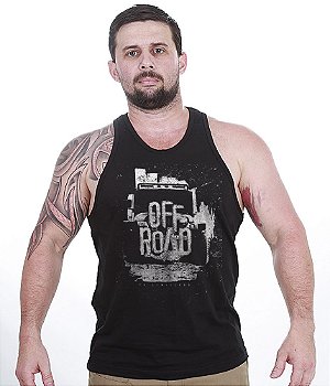 Camiseta Regata Off Road Sem Limites Masculina Team Six Brasil