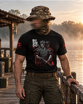 Camiseta Masculina Bushido Princípio Justiça Team Six