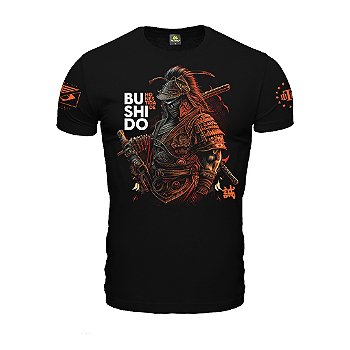 Camiseta Masculina Bushido Princípio Honestidade Team Six