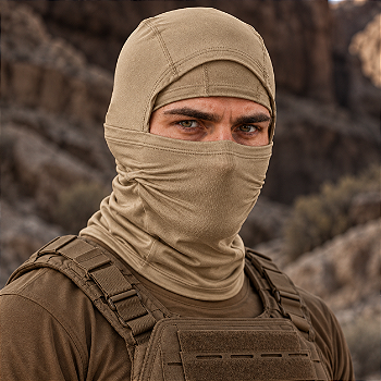 Balaclava Tática Parabellum Coyote Operações especiais Team Six Brasil
