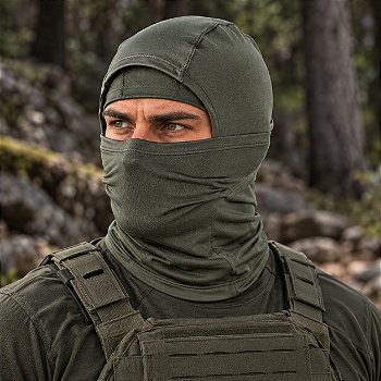 Balaclava Tática Parabellum Verde Oliva Operações especiais Team Six Brasil