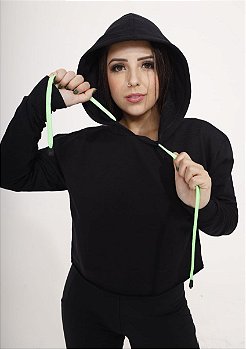 Cropped Feminino Join Or Die Preto Liso Team Six