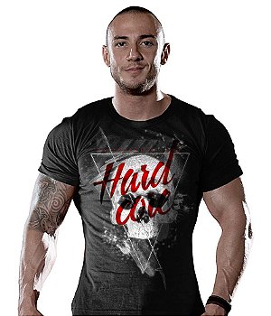 Camiseta Masculina Academia Hardcore T6 Training Corp Tático Militar TeamSix Brasil