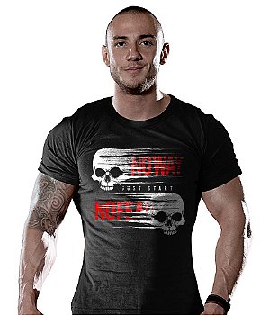 Camiseta Masculina Academia No Way No Fear Tático Militar TeamSix Brasil