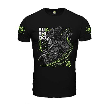 Camiseta Masculina 7 Princípios do Bushido Lealdade Team Six