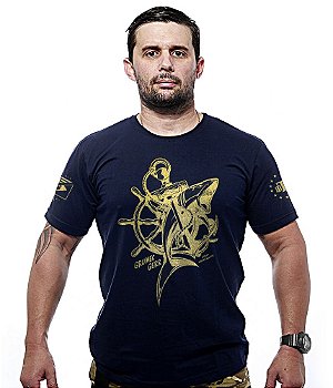 Camiseta Masculina GRUMEC Gold Line Team Six Brasil
