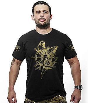 Camiseta Masculina GRUMEC Gold Line Team Six Brasil