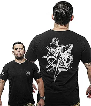 Camiseta Masculina Wide Back Grumec Team Six Brasil