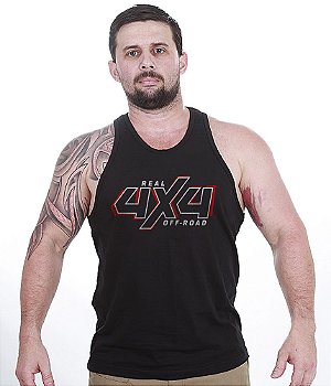 Camiseta Regata Off Road Real 4x4 Masculina Team Six Brasil