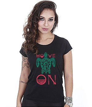 Camiseta Outdoor Baby Look Feminina Move On Team Six Brasil