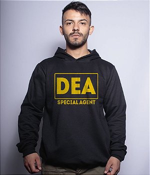 Casaco Militar Com Capuz DEA Special Agent Team Six Brasil