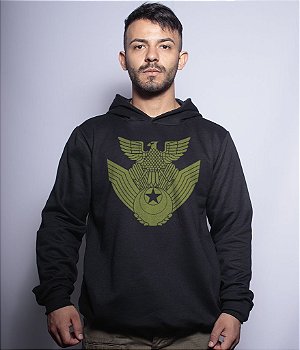 Casaco Militar Com Capuz JASDF Team Six Brasil