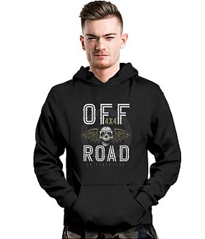 Casaco Com Capuz 4x4 Skull Team Six Brasil
