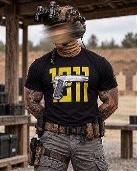 Camiseta Masculina Colt M1911 Secret Box Team Six Brasil