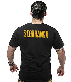 Camiseta Masculina Segurança Team Six Brasil