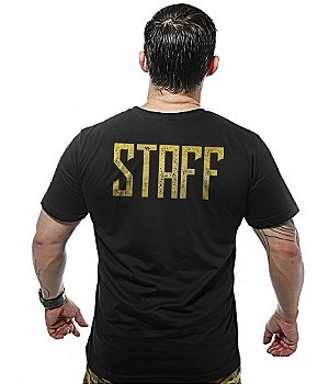 Camiseta Masculina Staff Gold Line Team Six Brasil