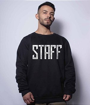 Casaco Básico de Moletom Staff Team Six Brasil