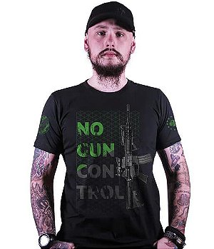 Camiseta Masculina Squad T6 Magnata No Gun Control Team Six Brasil