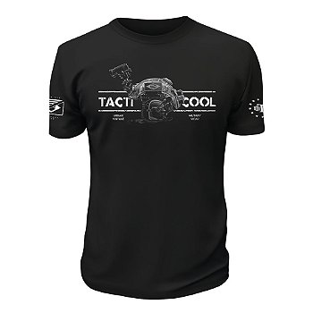 Camiseta Masculina Squad T6 Instrutor Fritz Tactical Cool Team Six Brasil