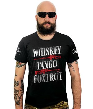 Camiseta Masculina Squad T6 Instrutor Fritz Whiskey Tango and Foxtrot Team Six Brasil