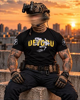 Camiseta Masculina Devgru Secret Box Team Six Brasil
