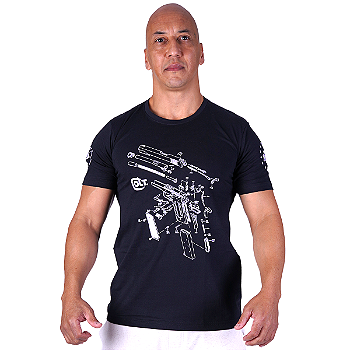 Camiseta Masculina Colt Parts M191 Secret Box Team Six Brasil