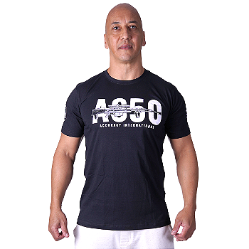 Camiseta Masculina Fuzil AS50 Accuracy International Secret Box Team Six Brasil
