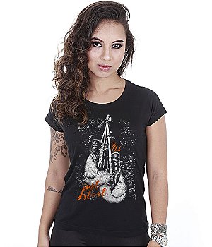 Camiseta Academia Baby Look Feminina Just Start Team Six Brasil
