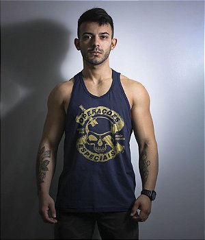 Camiseta Regata Operações Especiais Masculina Team Six Brasil
