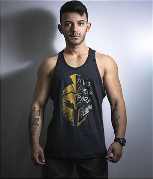 Camiseta Regata Si Vis Pacem Para Bellum Sparta Masculina Team Six Brasil