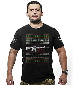 Camiseta Masculina Merry Christmas Bitch Team Six Brasil