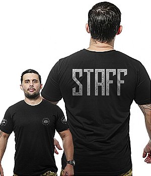 Camiseta Masculina Wide Back Staff Team Six Brasil