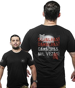 Camiseta Militar Wide Back Canalhas Canalhas