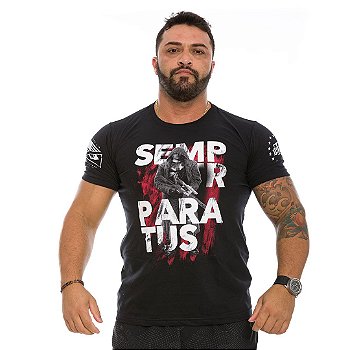 Camiseta Masculina Semper Paratus Team Six Brasil