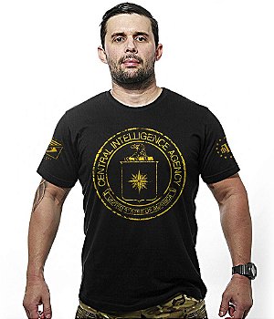 Camiseta Masculina Central Intelligence Agency Team Six Brasil