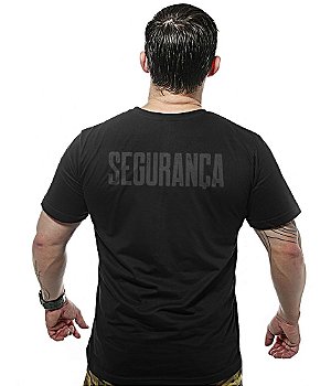 Camiseta Masculina Dark Line Segurança Team Six