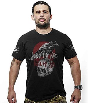 Camiseta Masculina Concept Line Crow Join Or Die Team Six Brasil