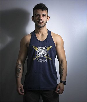 Camiseta Regata Operações na Selva Masculina Team Six Brasil