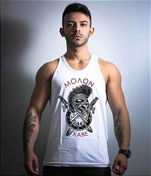 Camiseta Regata Molon Labe Masculina Team Six Brasil