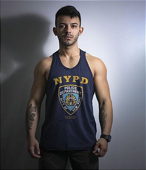 Camiseta Regata Police NYPD Masculina Team Six Brasil