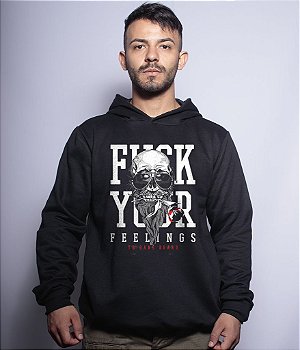 Casaco Militar Com Capuz Fuck Your Feelings Team Six Brasil