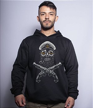 Casaco Militar Com Capuz Morte Aos Tiranos Team Six Brasil