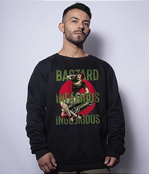 Casaco Básico de Moletom Instrutor Fritz Bastard Infamous Inglorious Team Six Brasil