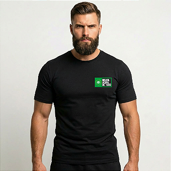 Camiseta Masculina Brasil Acima de Tudo Team Six